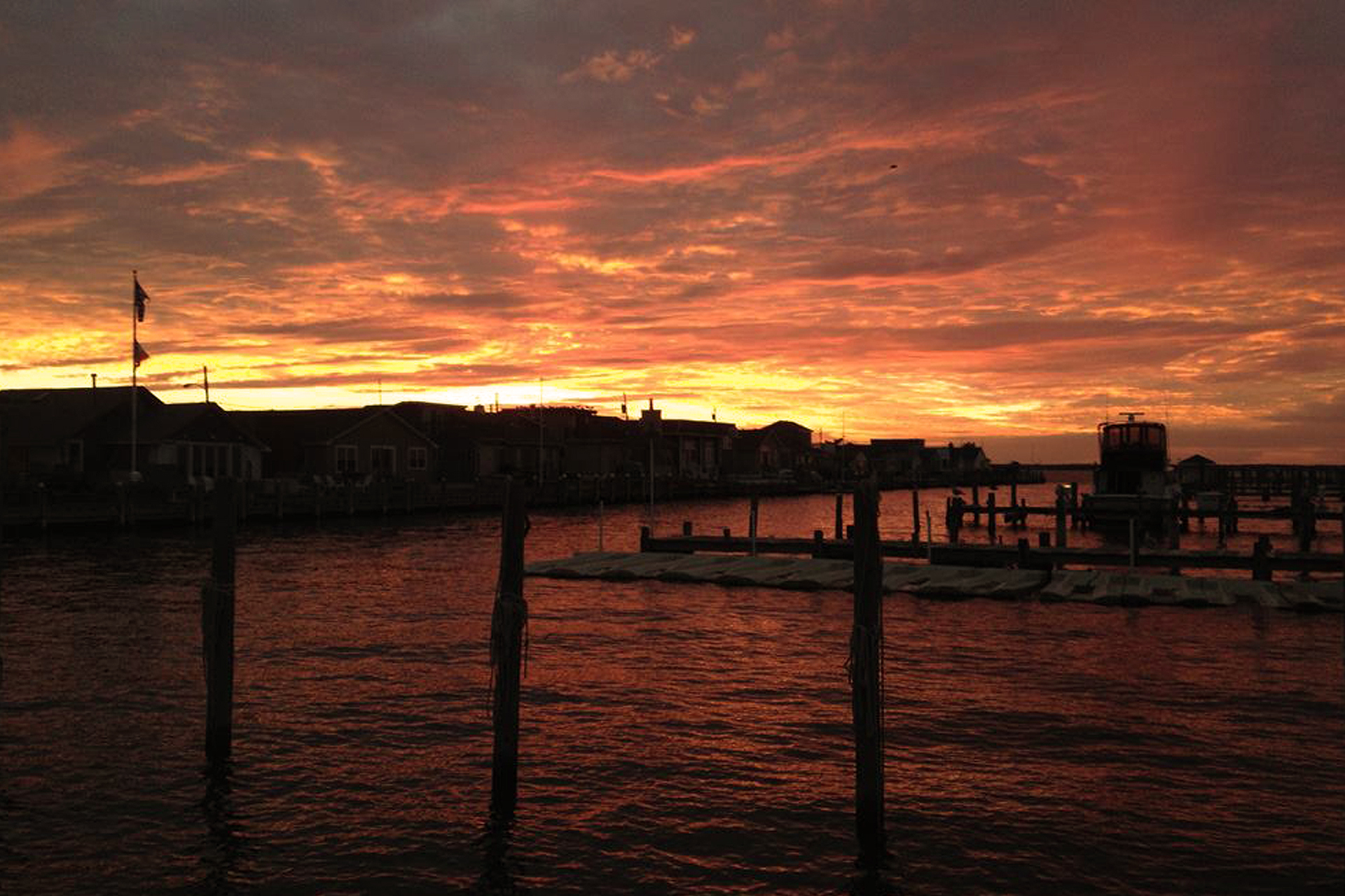 Channel Marker Cafe Ocean Beach Marina Lavalette, New Jersey