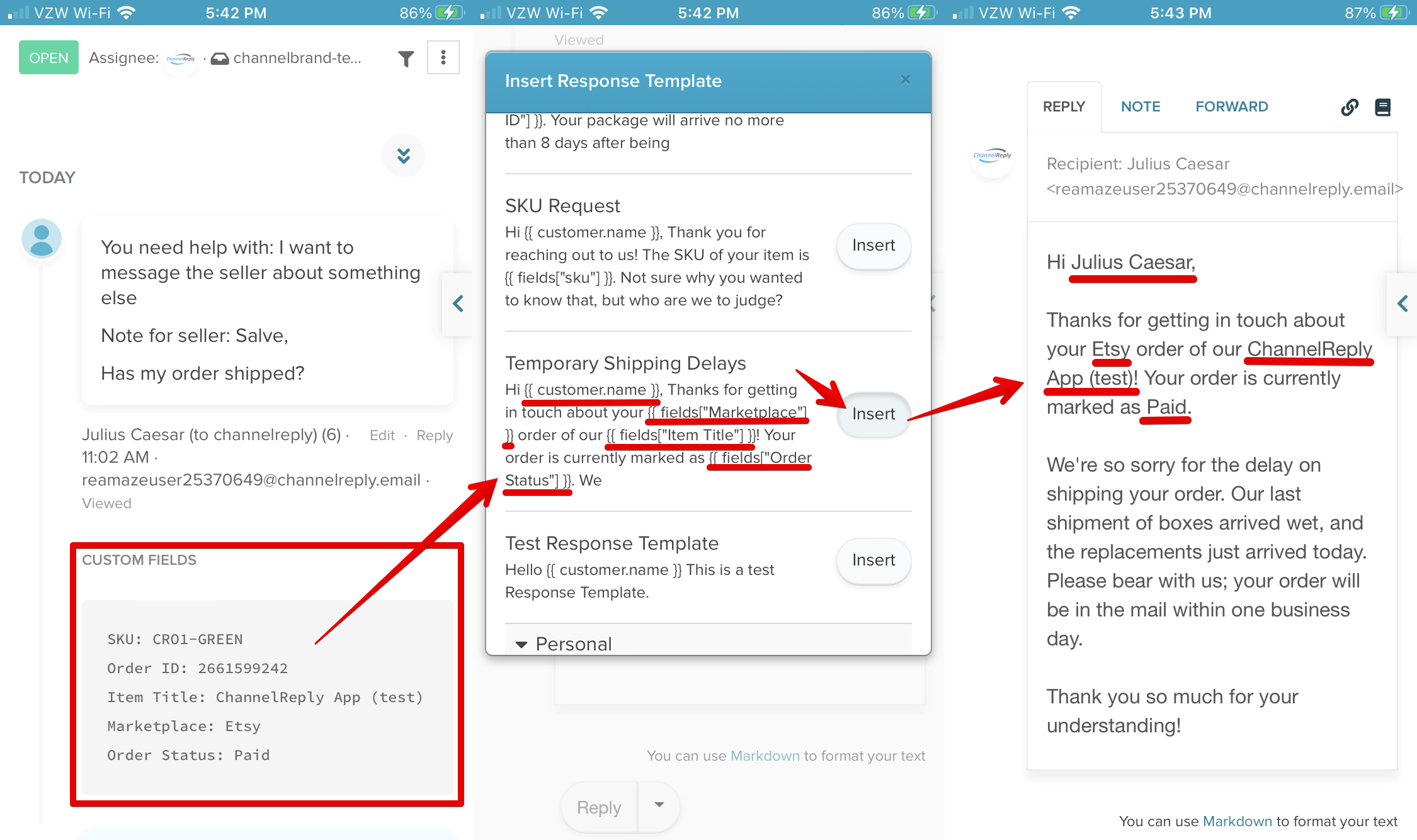 Reamaze Integration with Amazon, eBay, Etsy, Walmart & More