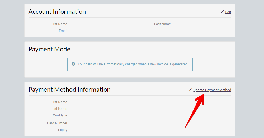 How to Enter or Update Your Payment Info in ChannelReply