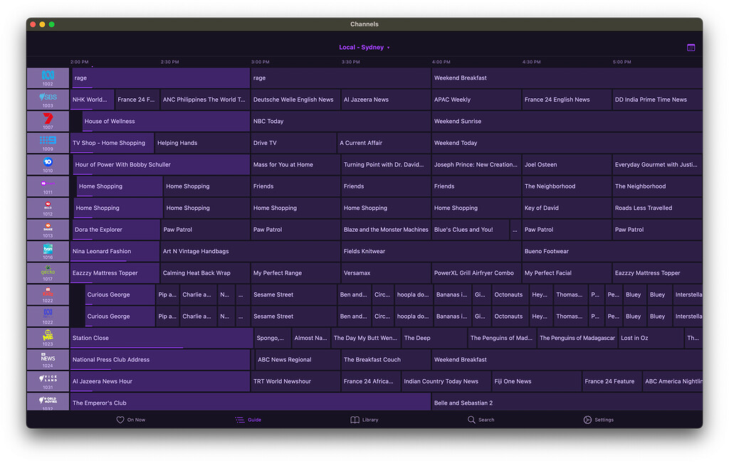 AU Freeview for Channels Custom Channels Channels Community