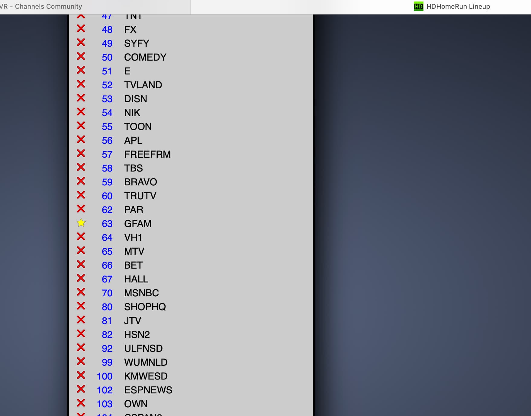 GAC Family included with Xfinity TV, but can I get it? Channels DVR