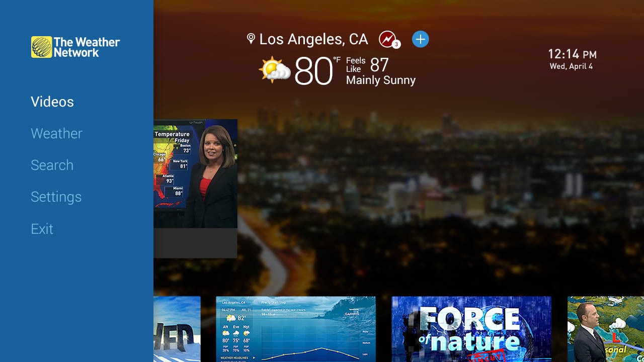 The Weather Network TV App Roku Channel Store Roku