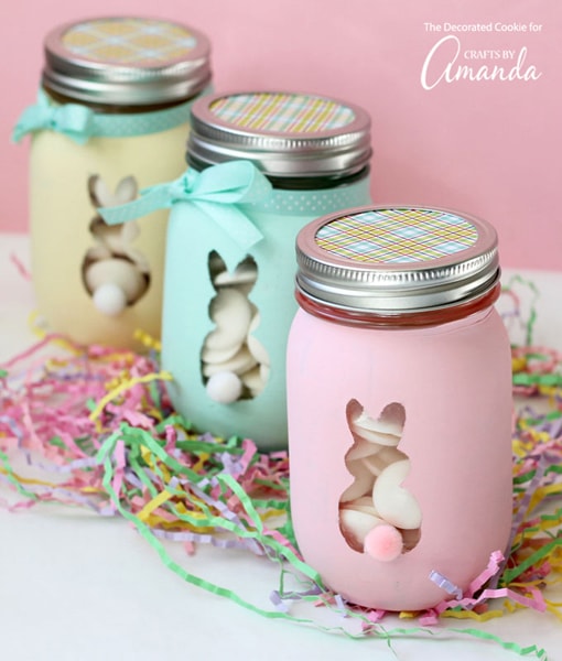 20 Fun DIY Easter Mason Jar Ideas For Decor And Gifts