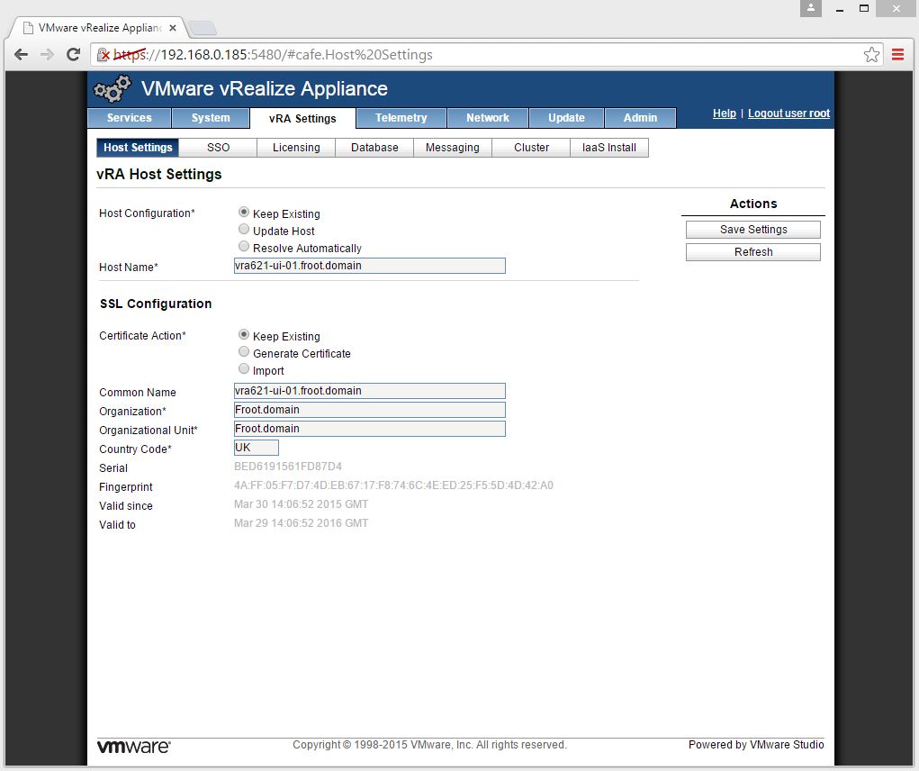 VMware vRealize Automation Part 3 vRA Appliance Deployment Chan's Blog