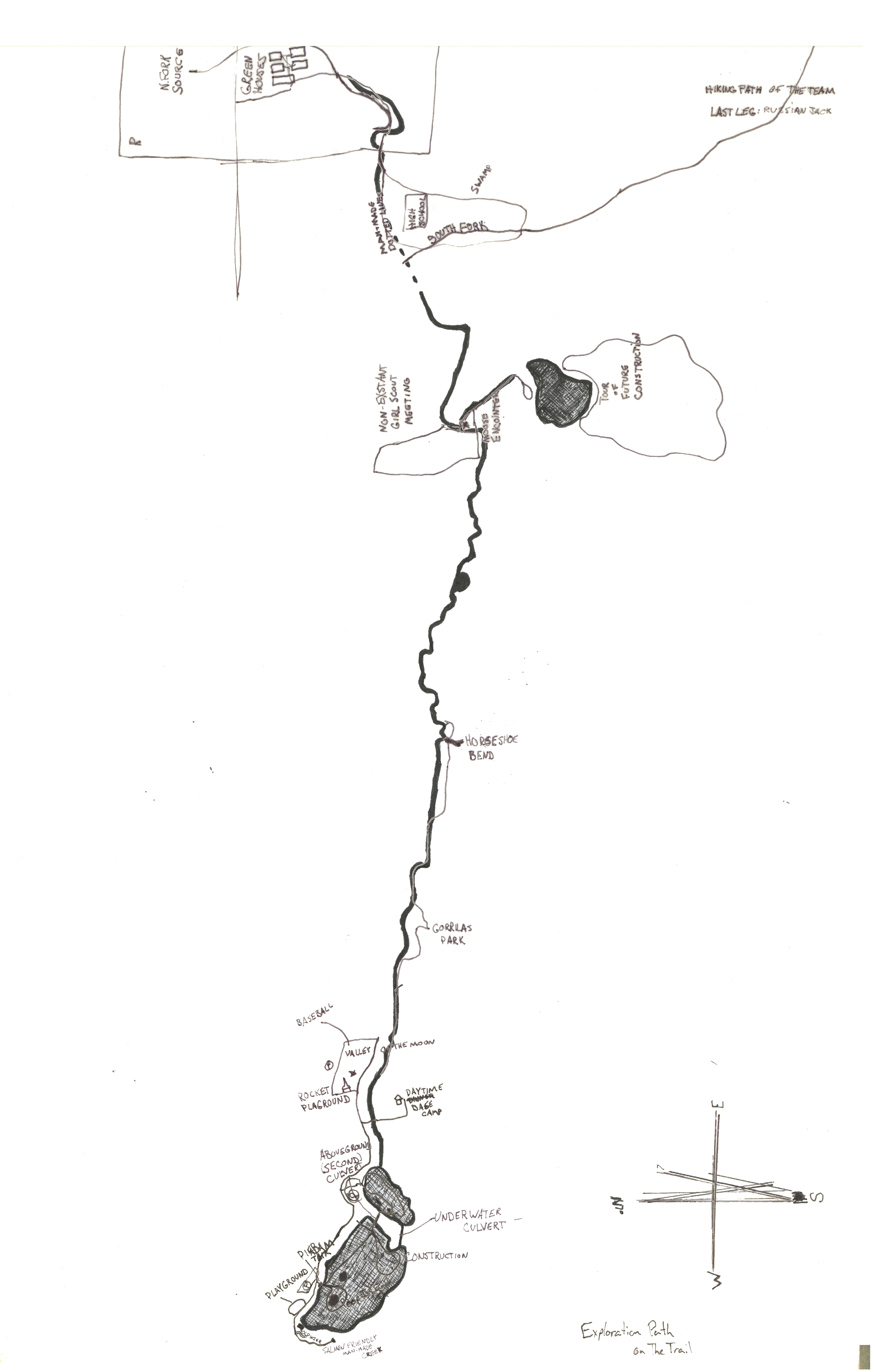 Chester Creek Trail Map A Personal Map Of Chester Creek – Upper Trail – Home Page