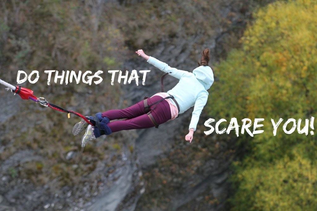 Why You Need to do the Things that Scare You Chantae Was Here