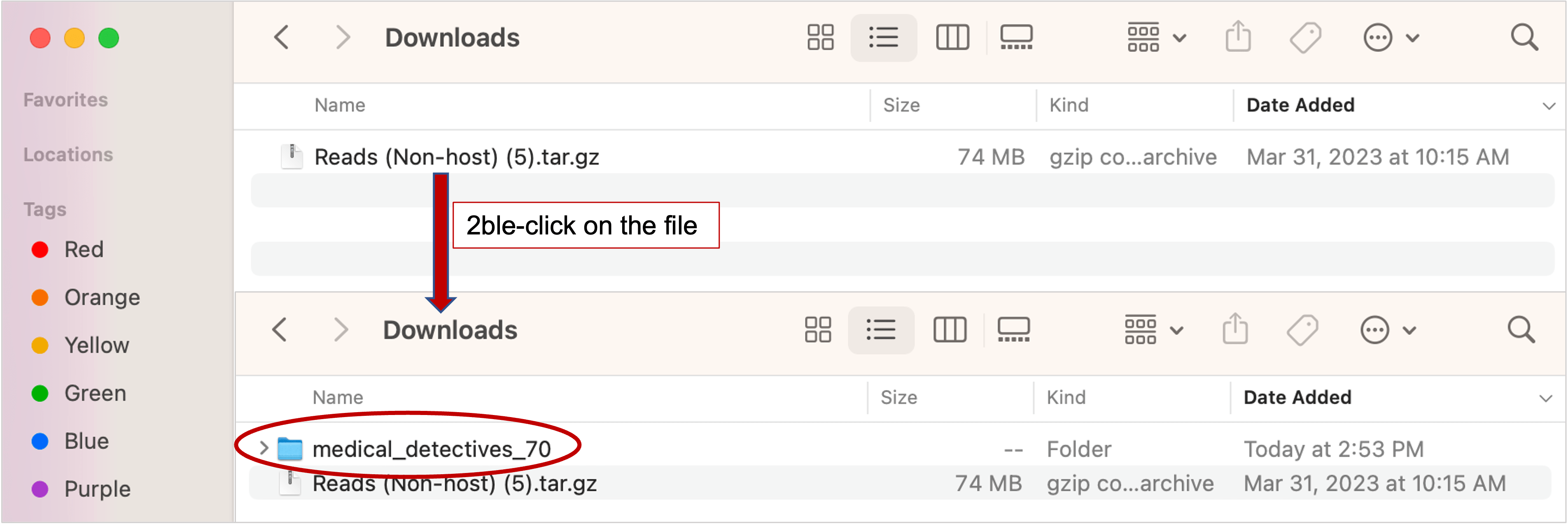 Open Downloaded TAR.GZ Files CZ ID Help Center