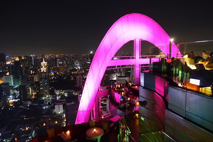 【15曼谷華欣．度假趣】- DAY2 Red Sky Bar．360度享受曼谷的高空夜景 @Centara Grand Hotel 55F