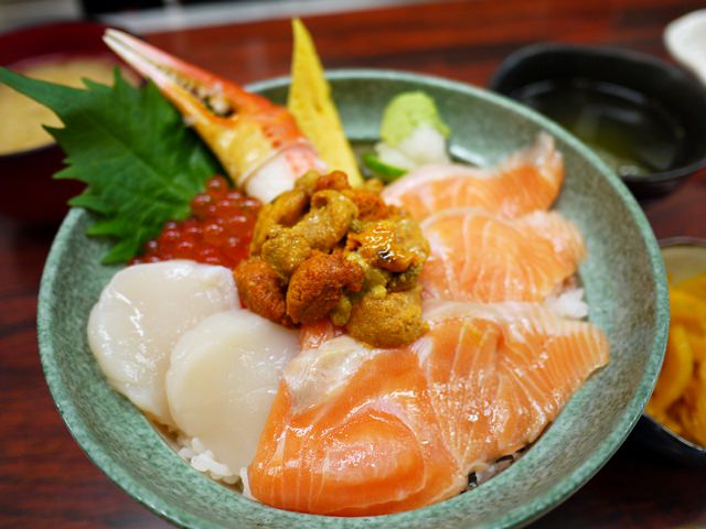 【13 秋日．楓遊東京 】- 築地市場的人氣海鮮丼。大江戶