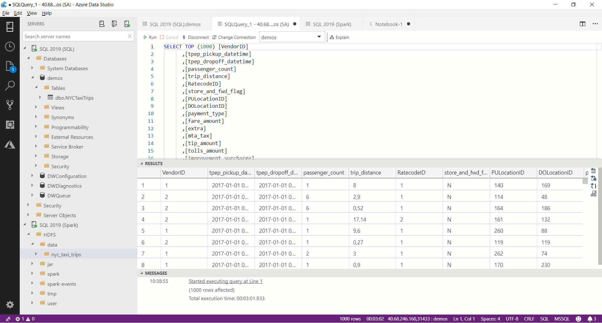 Getting Started with Microsoft SQL 2019 Big Data clusters