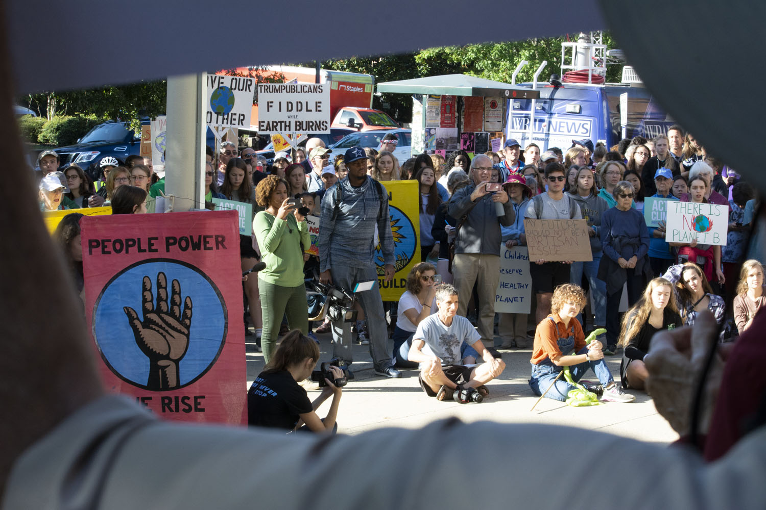 Photo Gallery Climate Strike at Peace and Justice Plaza in Chapel Hill