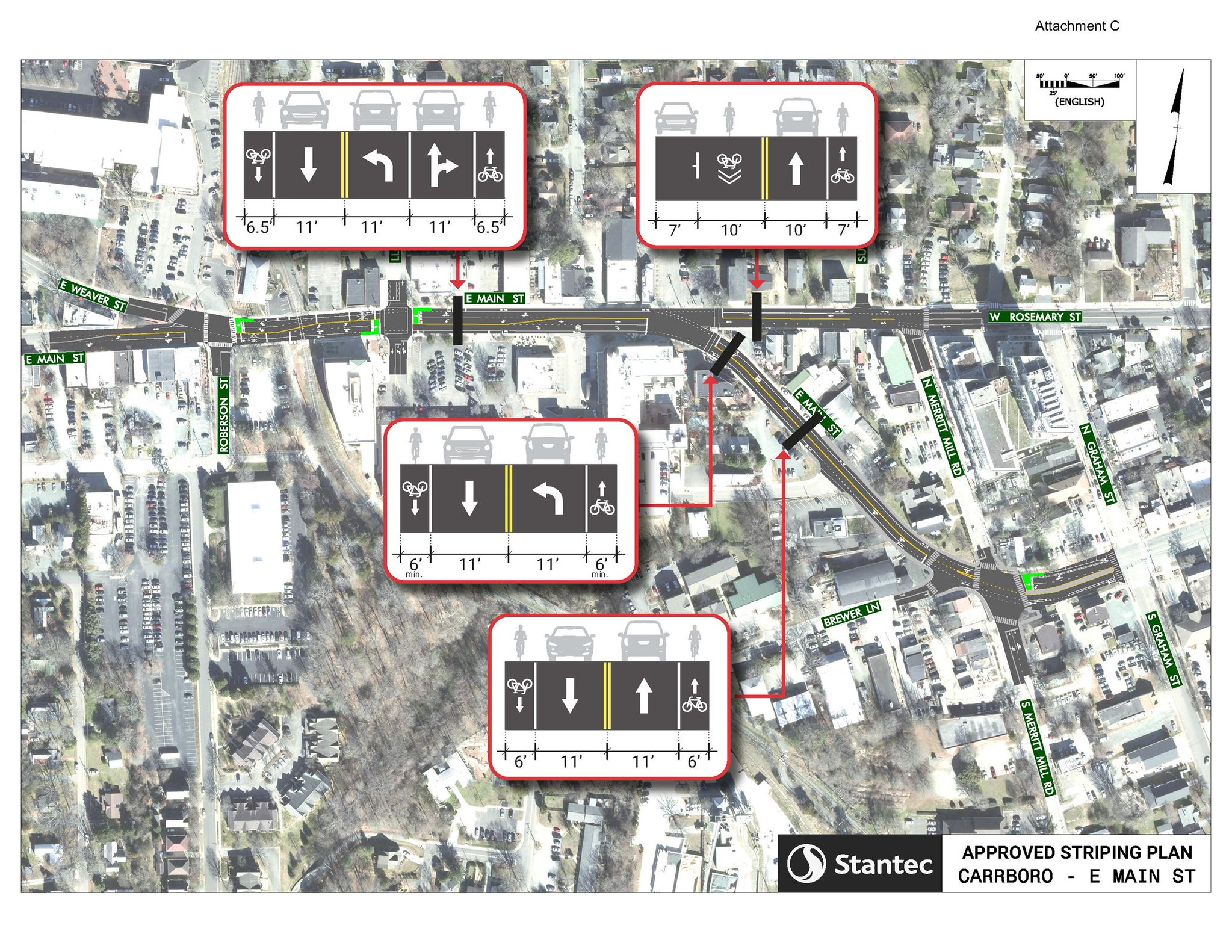 Resurfacing of W. Franklin Street, E. Main Street in Chapel Hill and