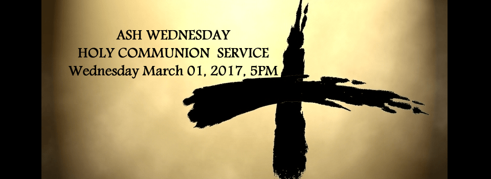Ash Wednesday Holy Communion Service Chapel Of His Resurrection Enugu
