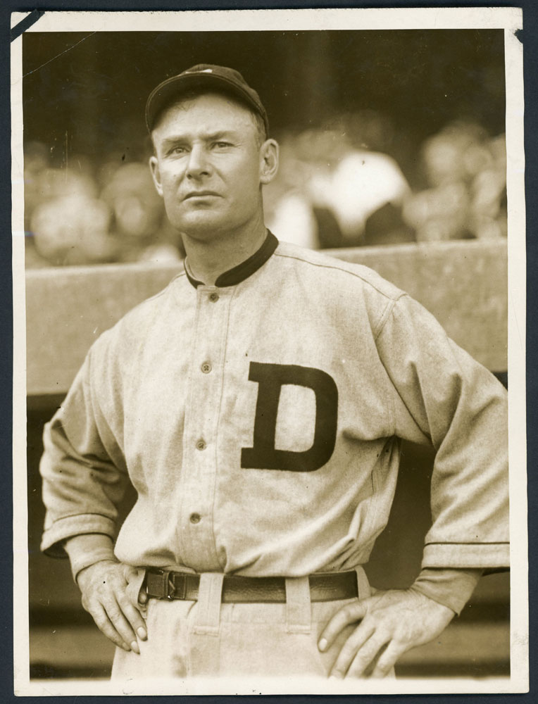 Sam Crawford Hands on Hips, c. 1915 The Chapman Deadball Collection