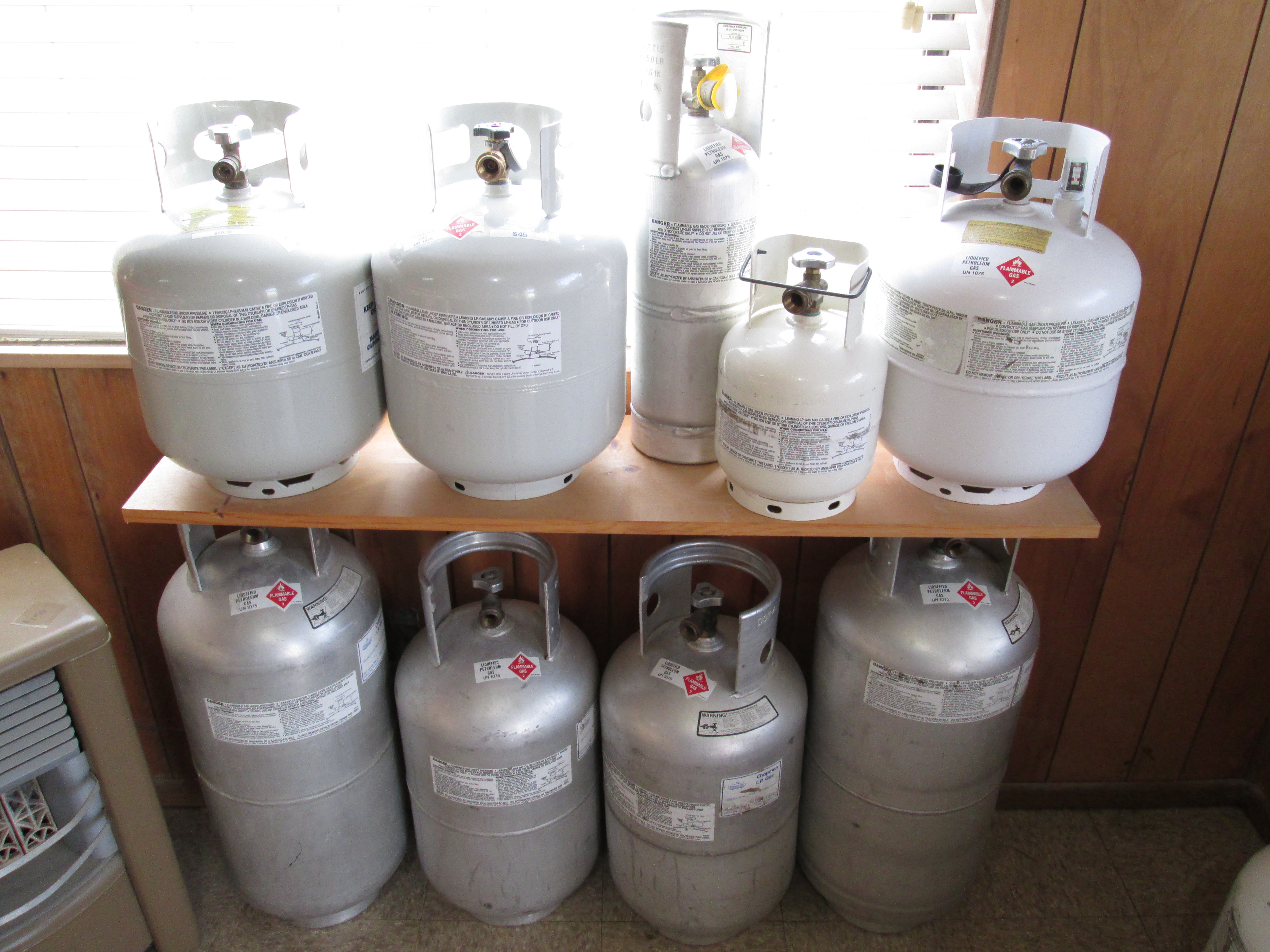 Propane Bottles Filled Best Pictures and Decription