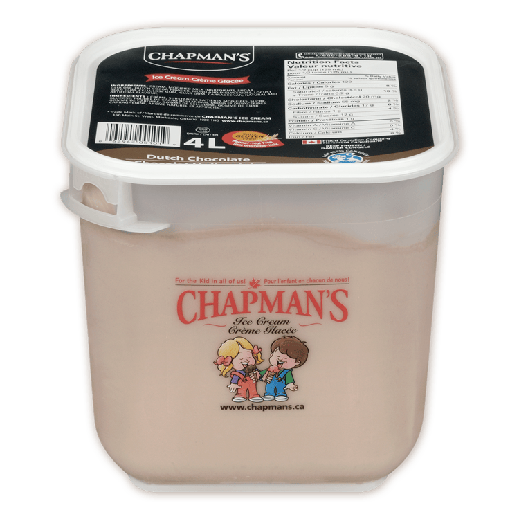 Dutch Chocolate Ice Cream Chapman's Ice Cream