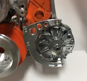 Small Block Chevy Low Mount Alternator Bracket LWP - Chap Performance