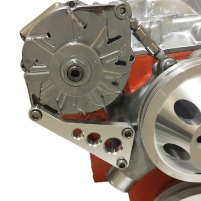 Small Block Chevy Alternator Bracket Camel Heads LWP - Chap Performance