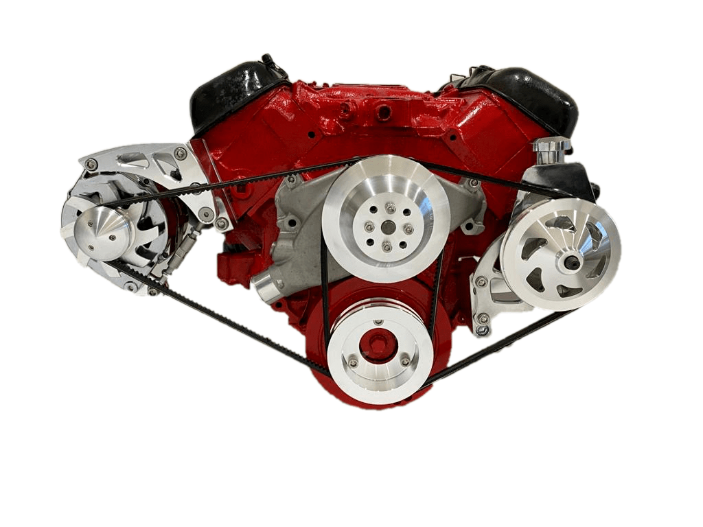 Big Block Chevy Alternator & Power Steering Brackets PS BBC SWP EWP 396 427 454 Chap Performance