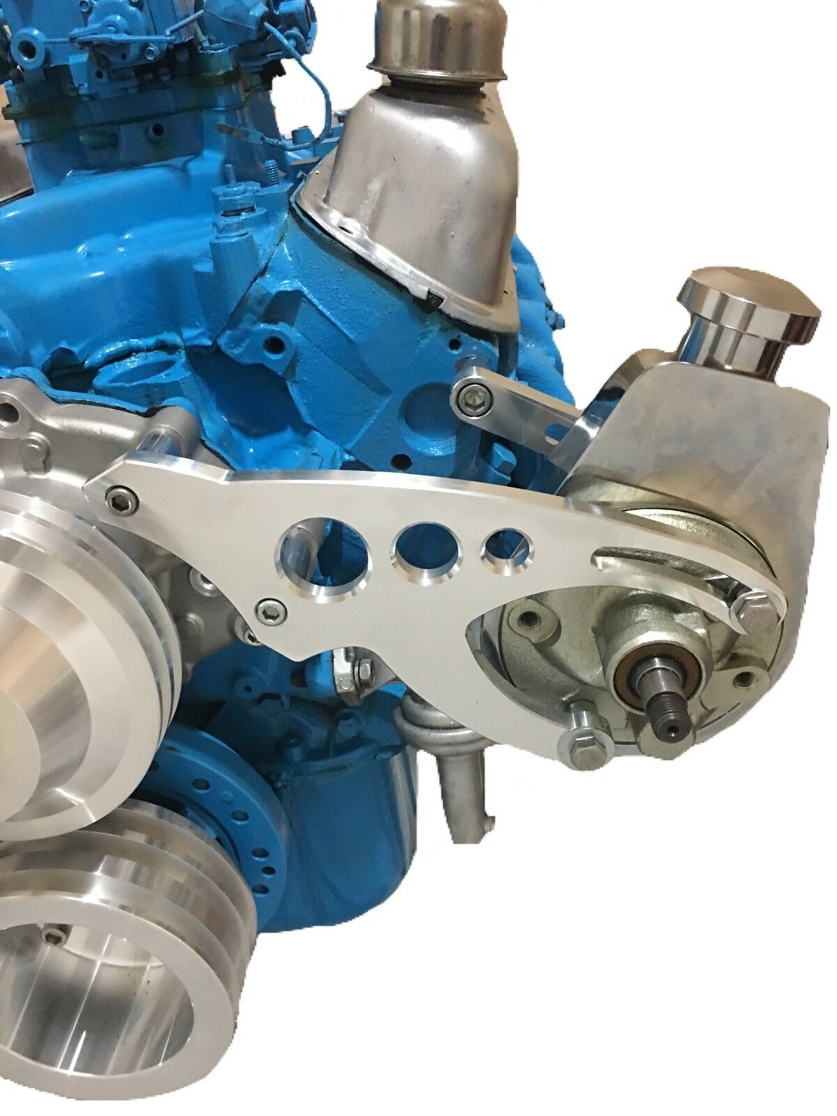 Ford 289 302 351W Power Steering Bracket using Saginaw PS Pump Chap Performance