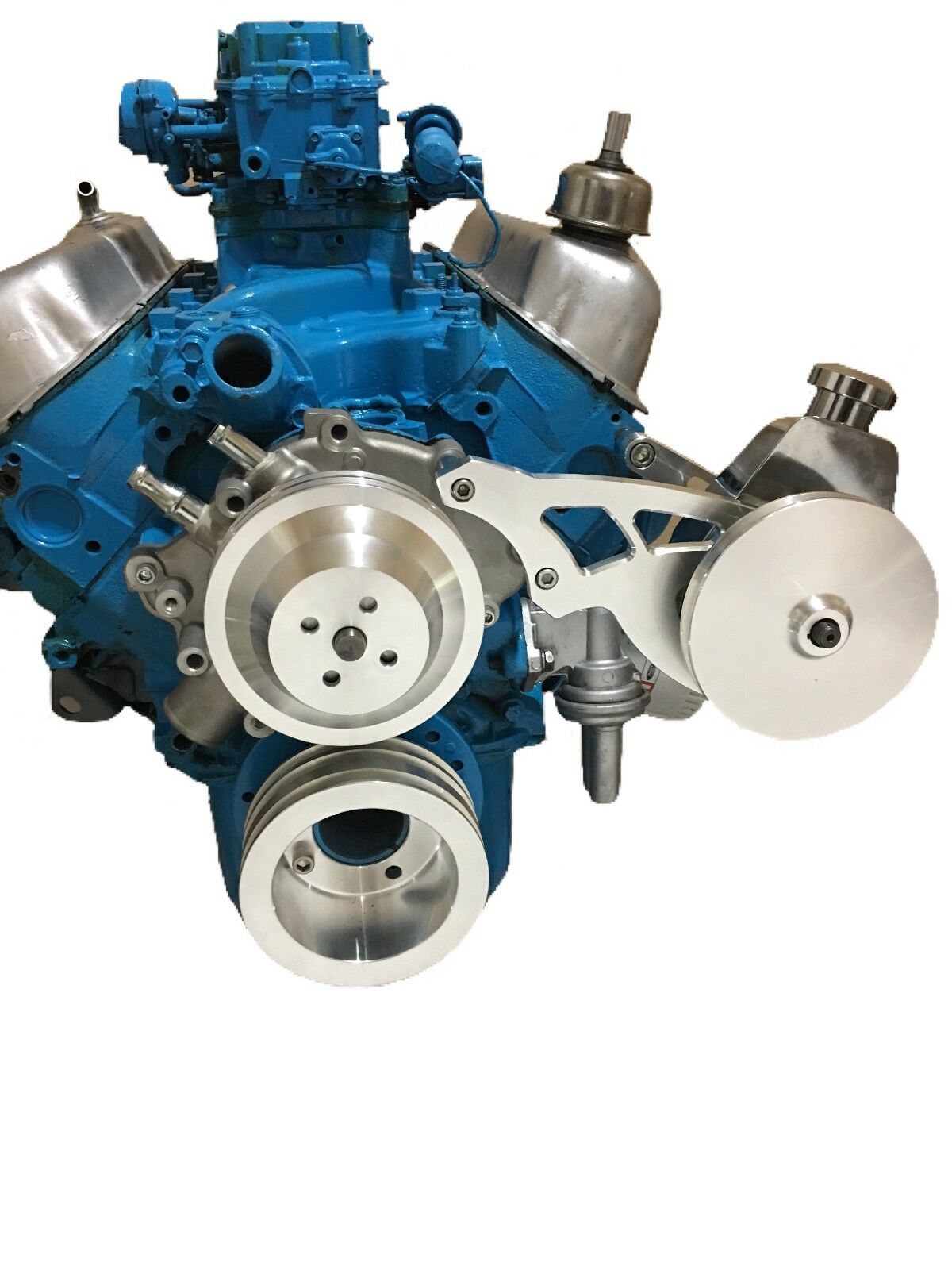 Ford 289 302 351W Power Steering Bracket using Saginaw PS Pump Chap