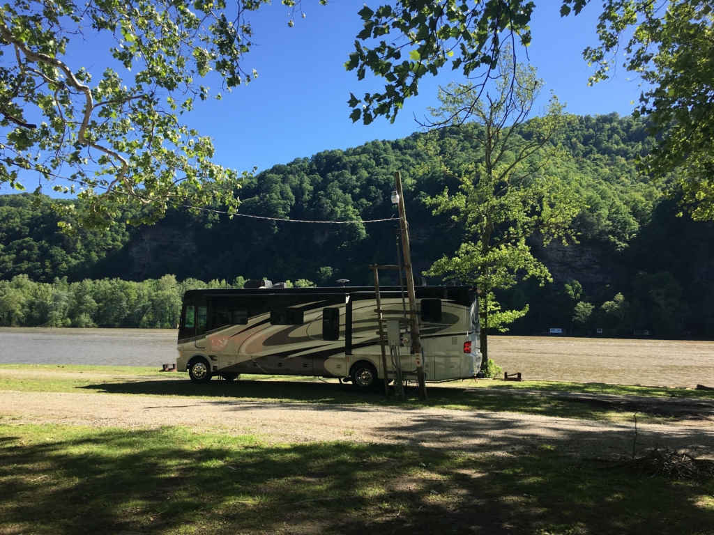 Campground Review New River Campground, Gauley Bridge, West Virginia