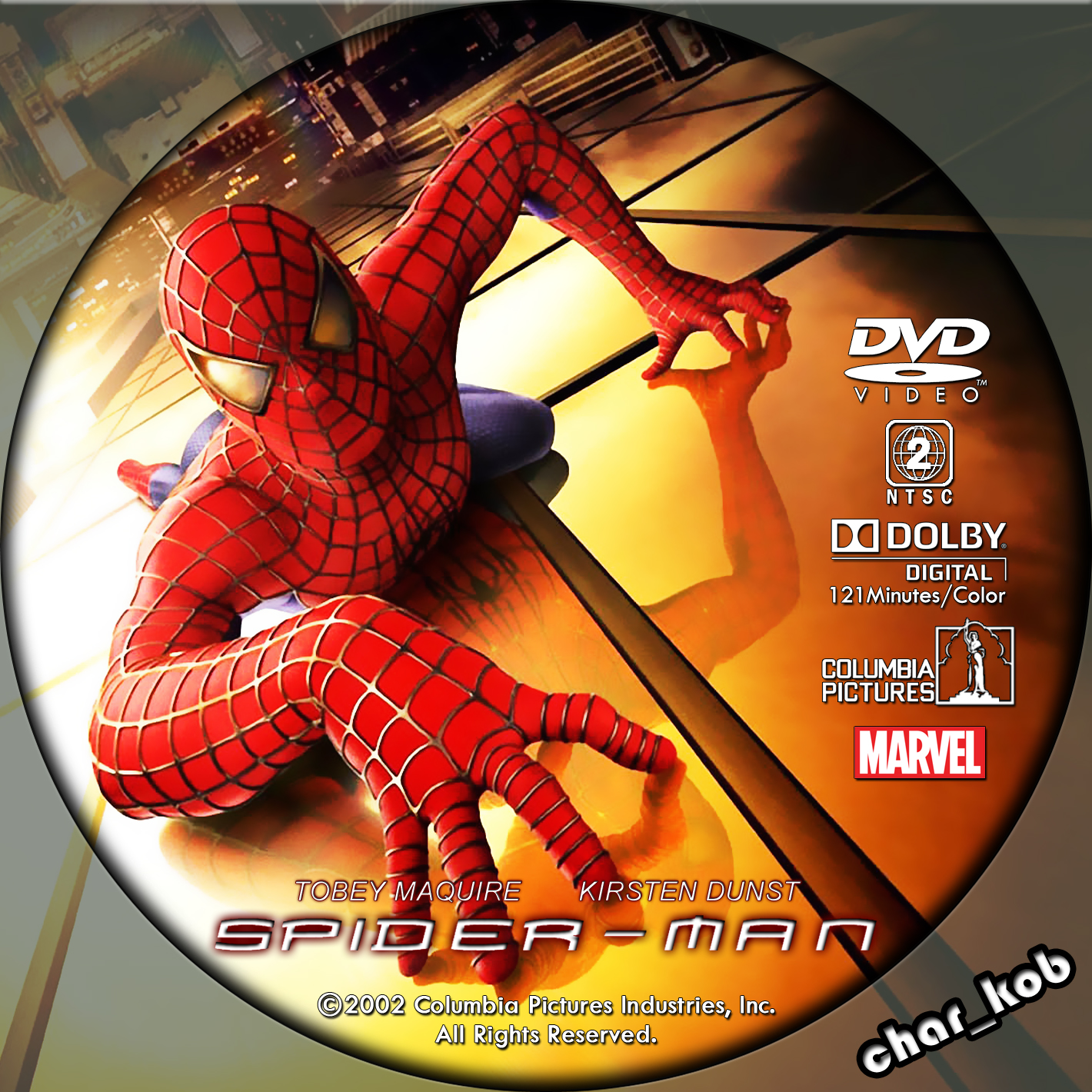 自作DVDラベル公開サイト Char_Kob's Custom DVD Label