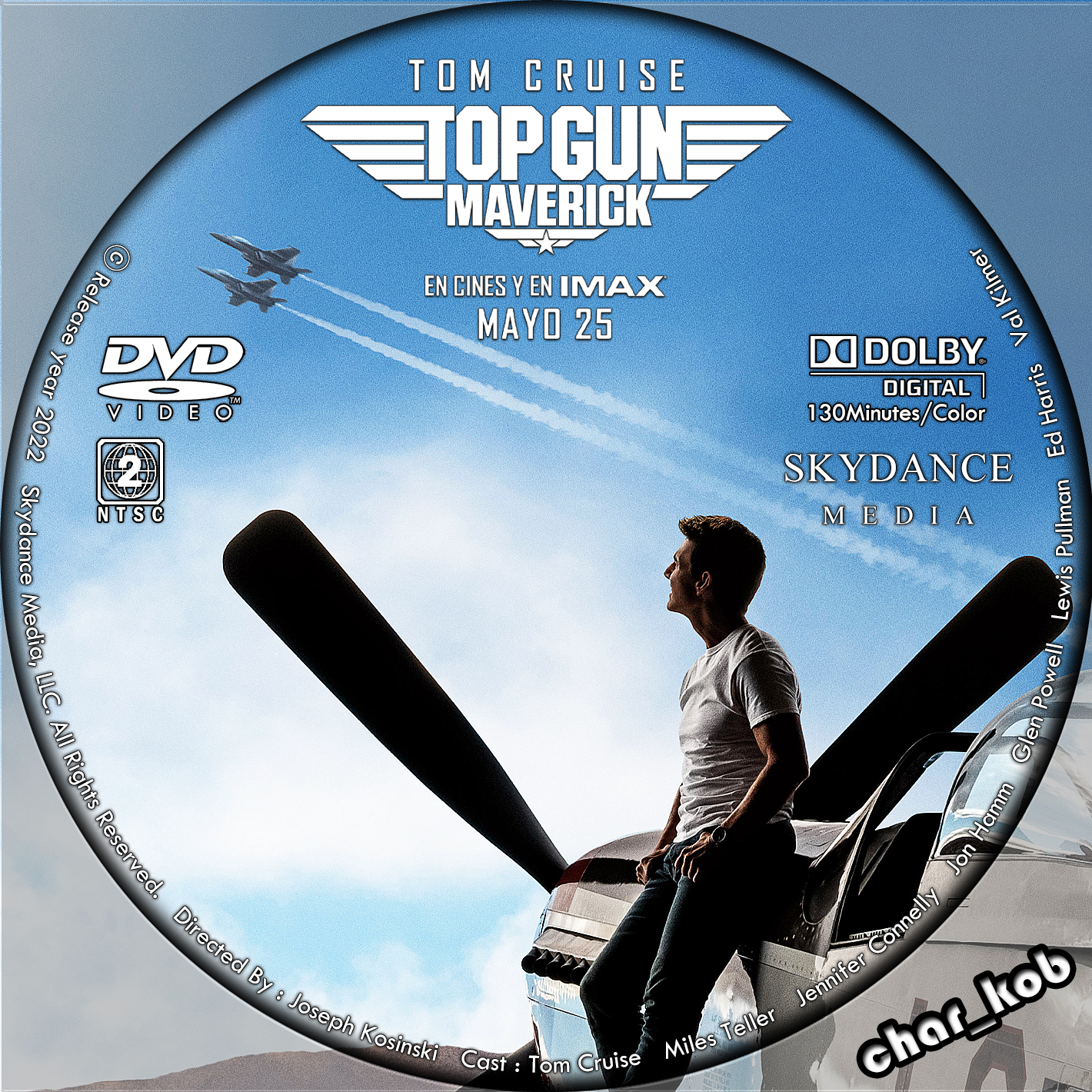 自作DVDラベル公開サイト Char_Kob's Custom DVD Label