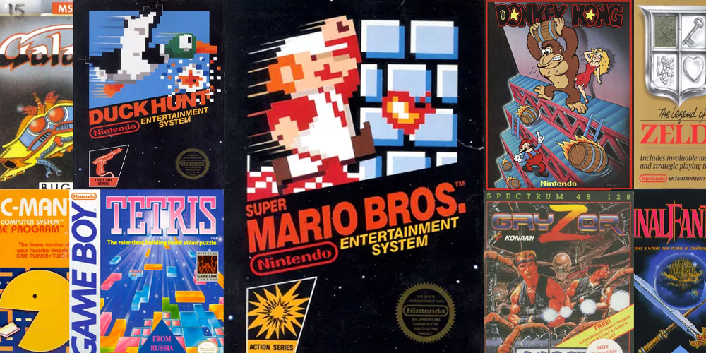 Super Mario Bros NES Characters