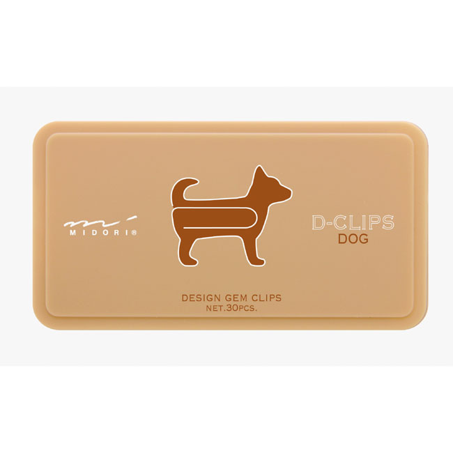 Midori DClips Dog CHARALS Vancouver, Fine Pens, Luggage, Leather