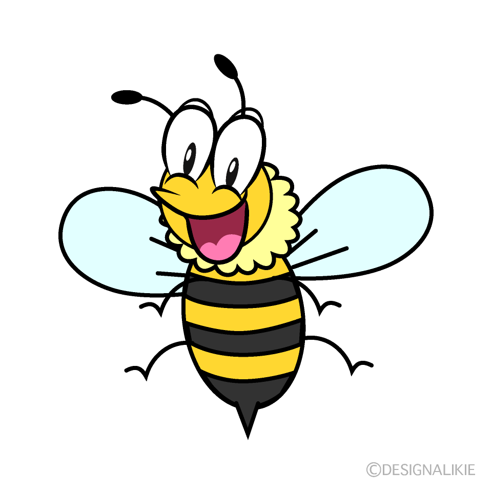 Cartoon Honey Bee