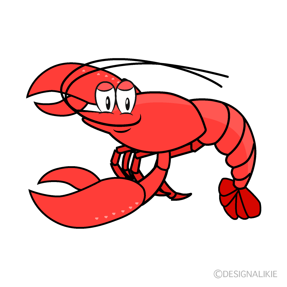 Free Lobster Cartoon Clipart Image Charatoon