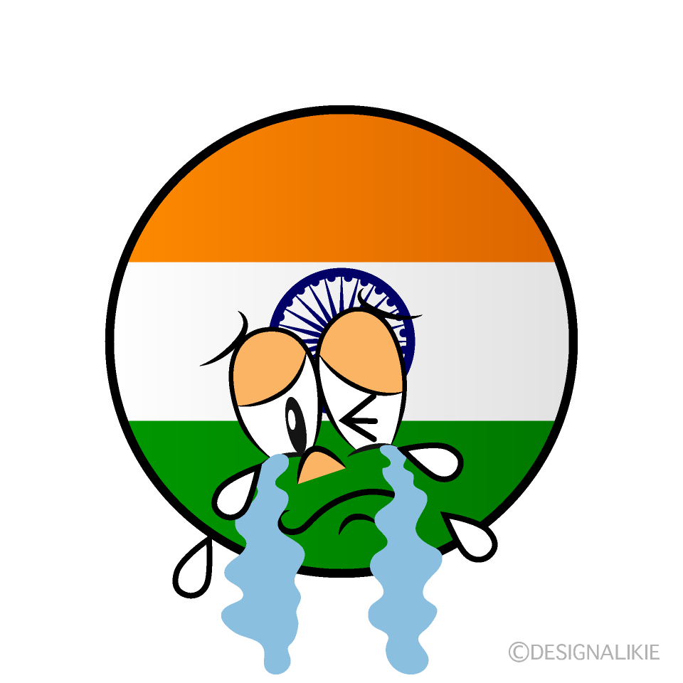 Free Crying Indian Symbol Cartoon Image｜Charatoon