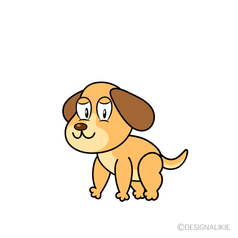 Free Dancing Dog Cartoon Image｜Charatoon