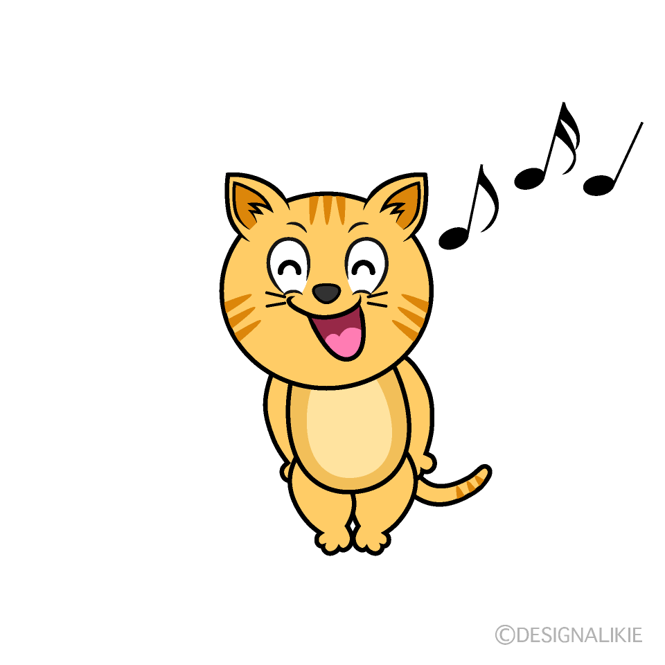 Free Jumping Cat Cartoon Image｜Charatoon