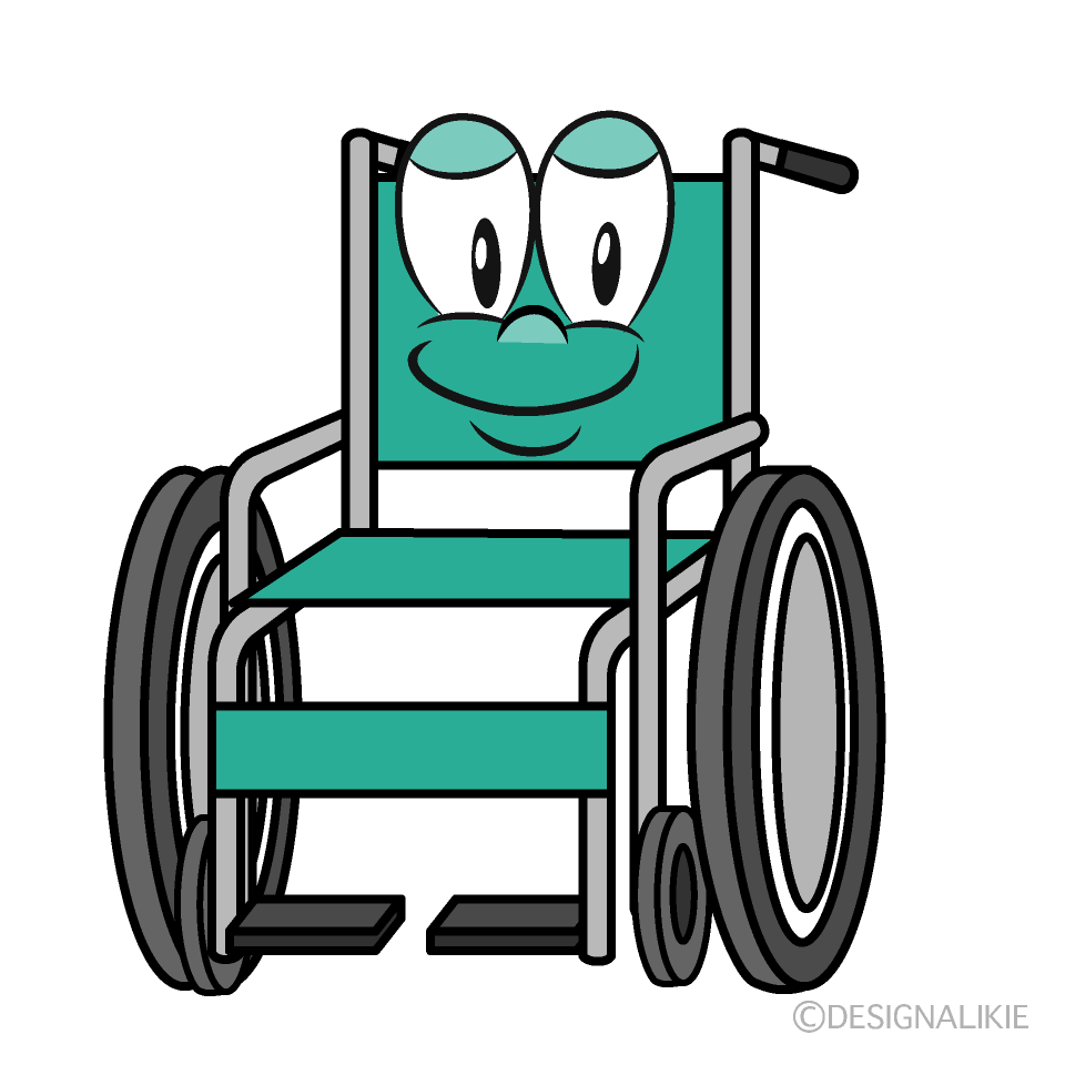 Free Wheelchair Cartoon Clipart Image Charatoon