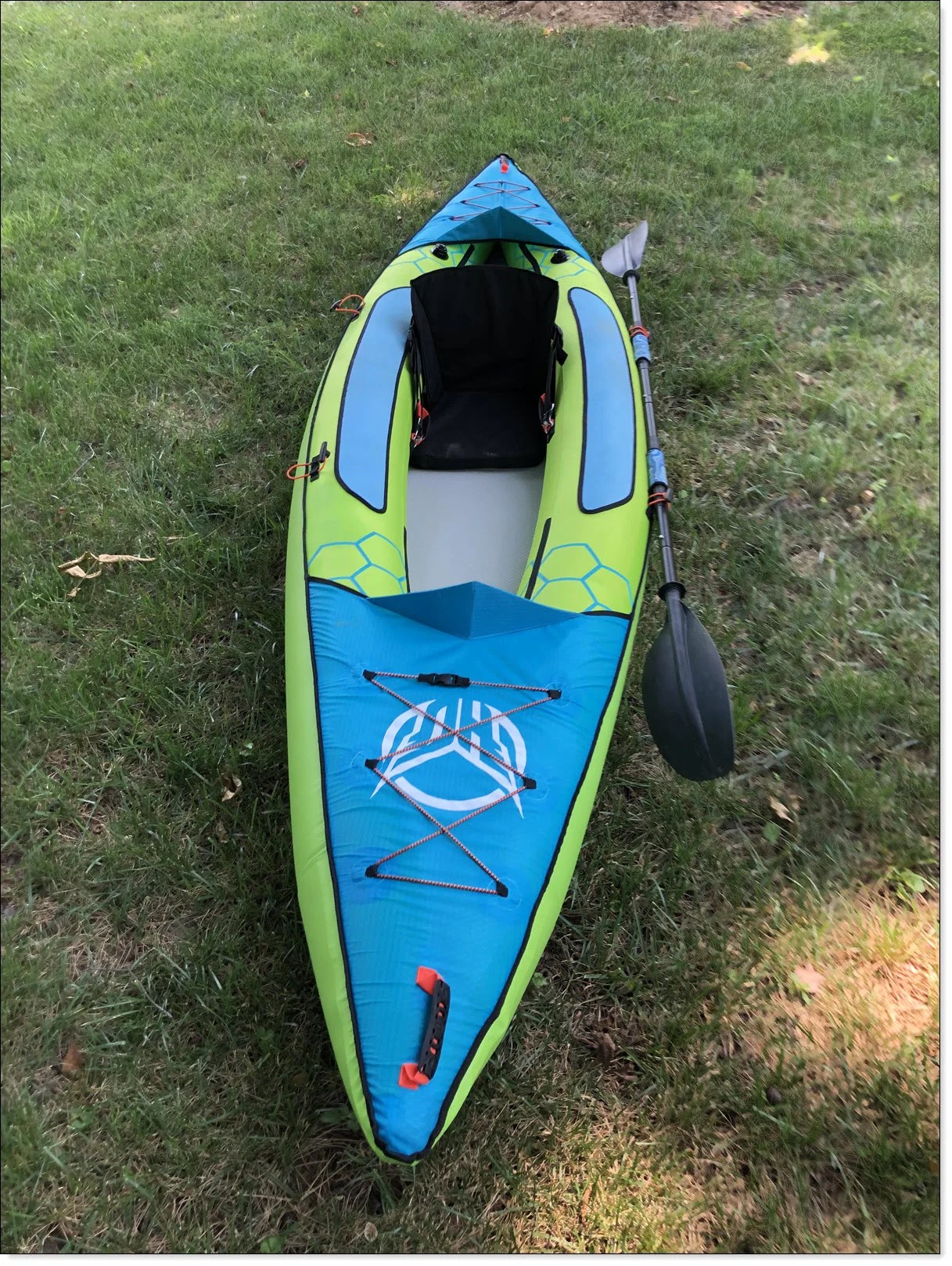 Review: HO Sports Beacon Inflatable Kayak - Charest Family on the Web