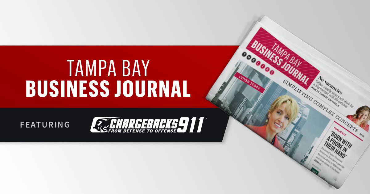 Chargebacks911 Featured in Tampa Bay Business Journal 2021