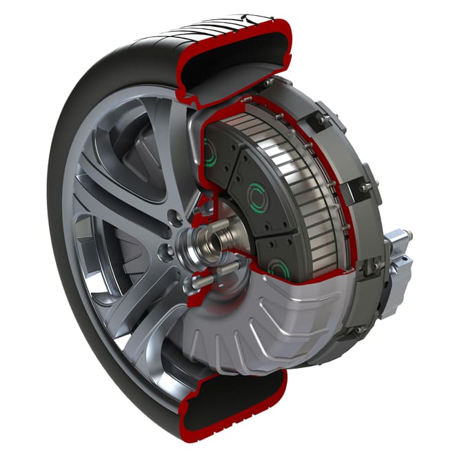 Charged EVs Inwheel house Protean Electric’s inwheel drive system