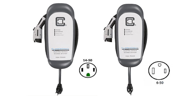 Charged EVs | ClipperCreek announces plug-in version of its 30-amp