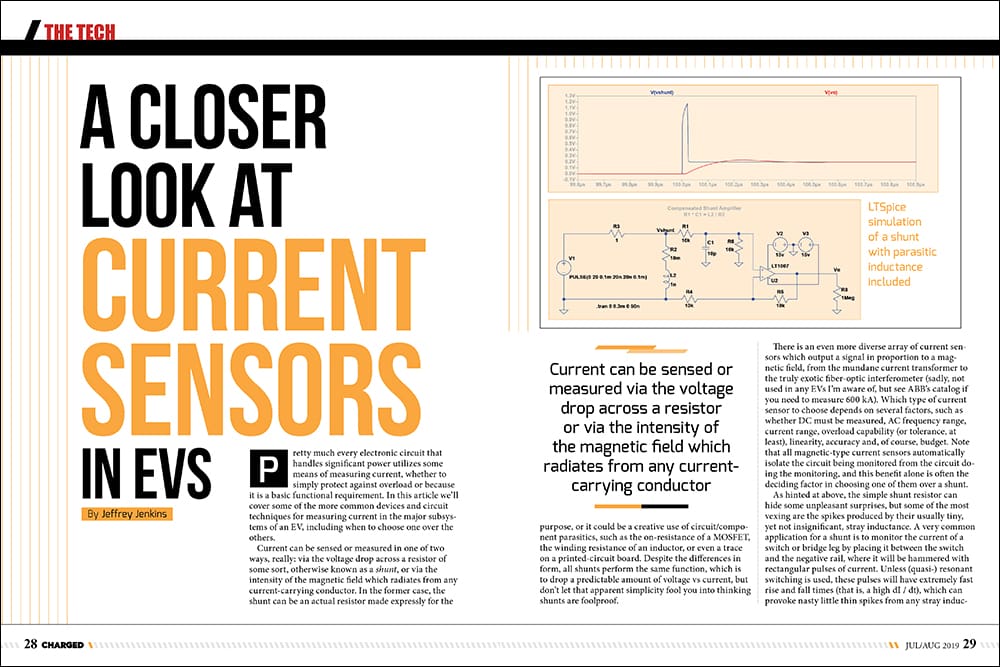 Charged EVs A closer look at current sensors in EVs Charged EVs