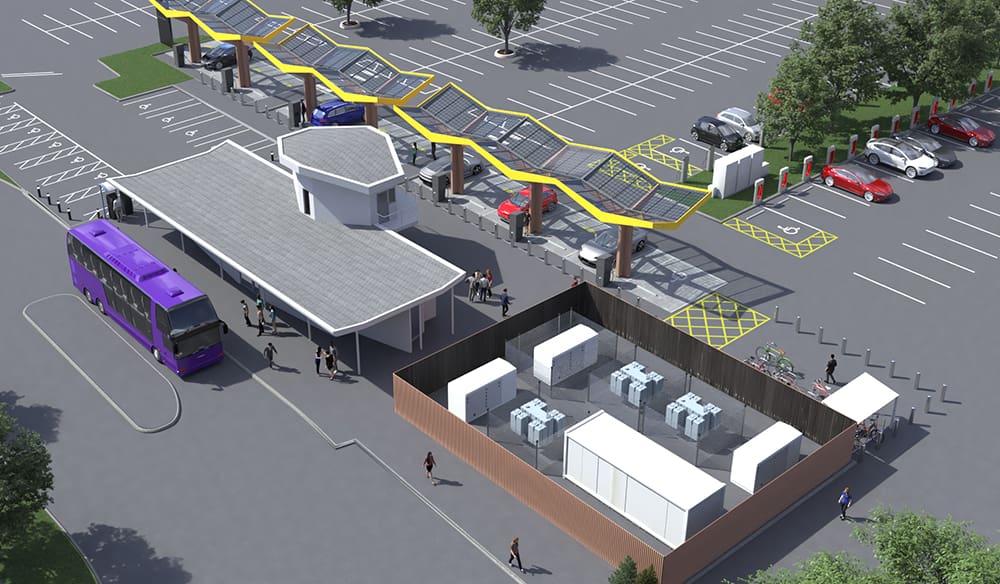 Charged EVs Tesla and Fastned to build massive cobranded charging