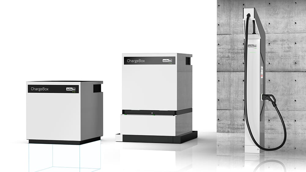Charged EVs ADSTEC’s ChargeBox Dispensers can provide battery