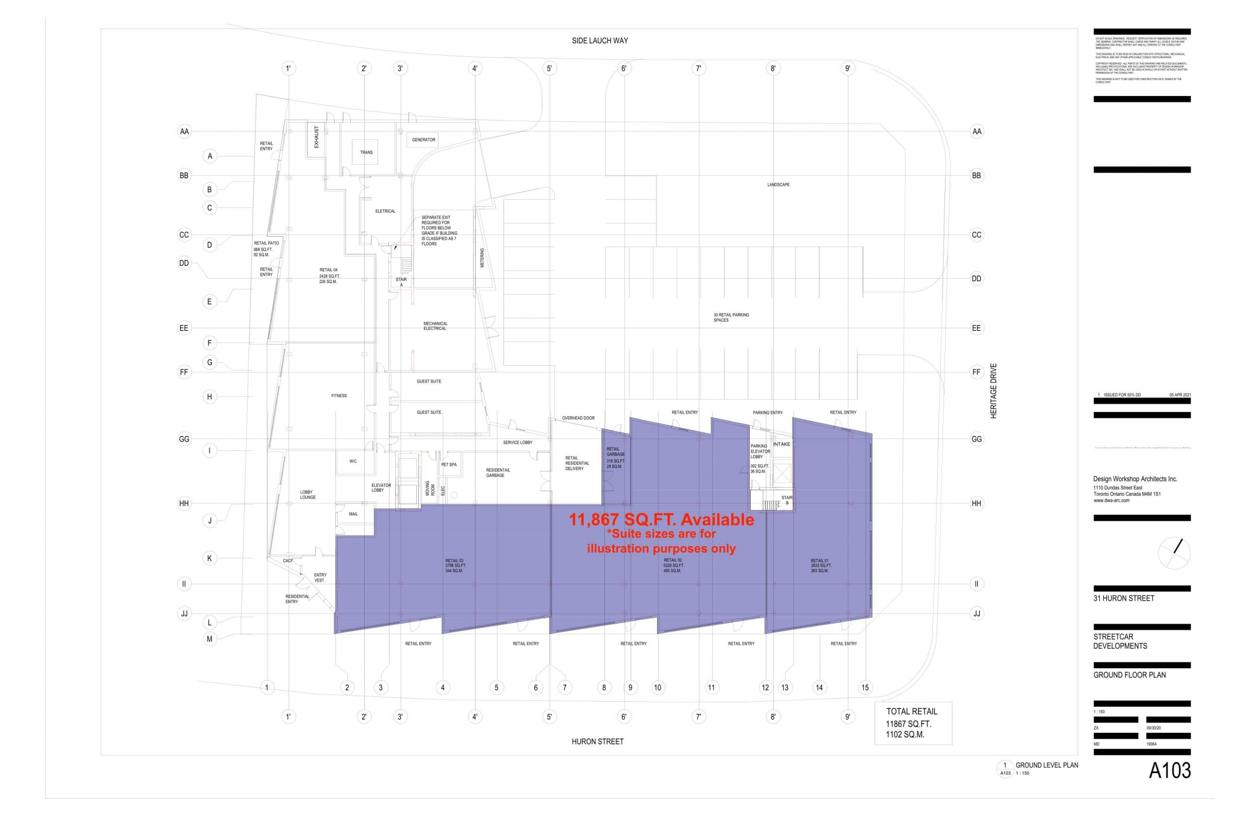 Harbour House Condos Ground Floor Commercial Charis Developments Ltd.
