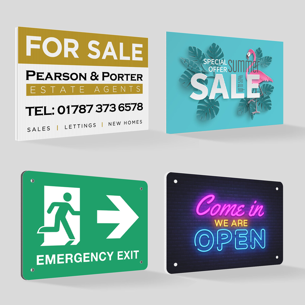 Signage in Birmingham. Custom Ptinted For You Fast Delivery