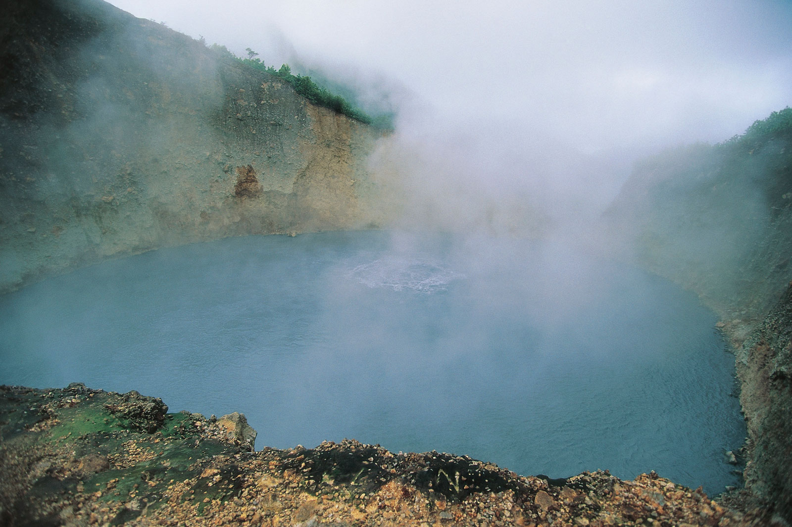The Unique Boiling Lake of Dominican Republic