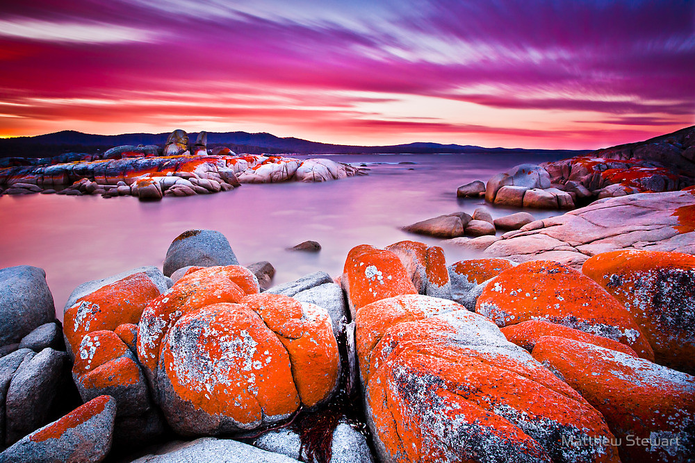 Bay of Fires, in Tasmania, Australia Charismatic