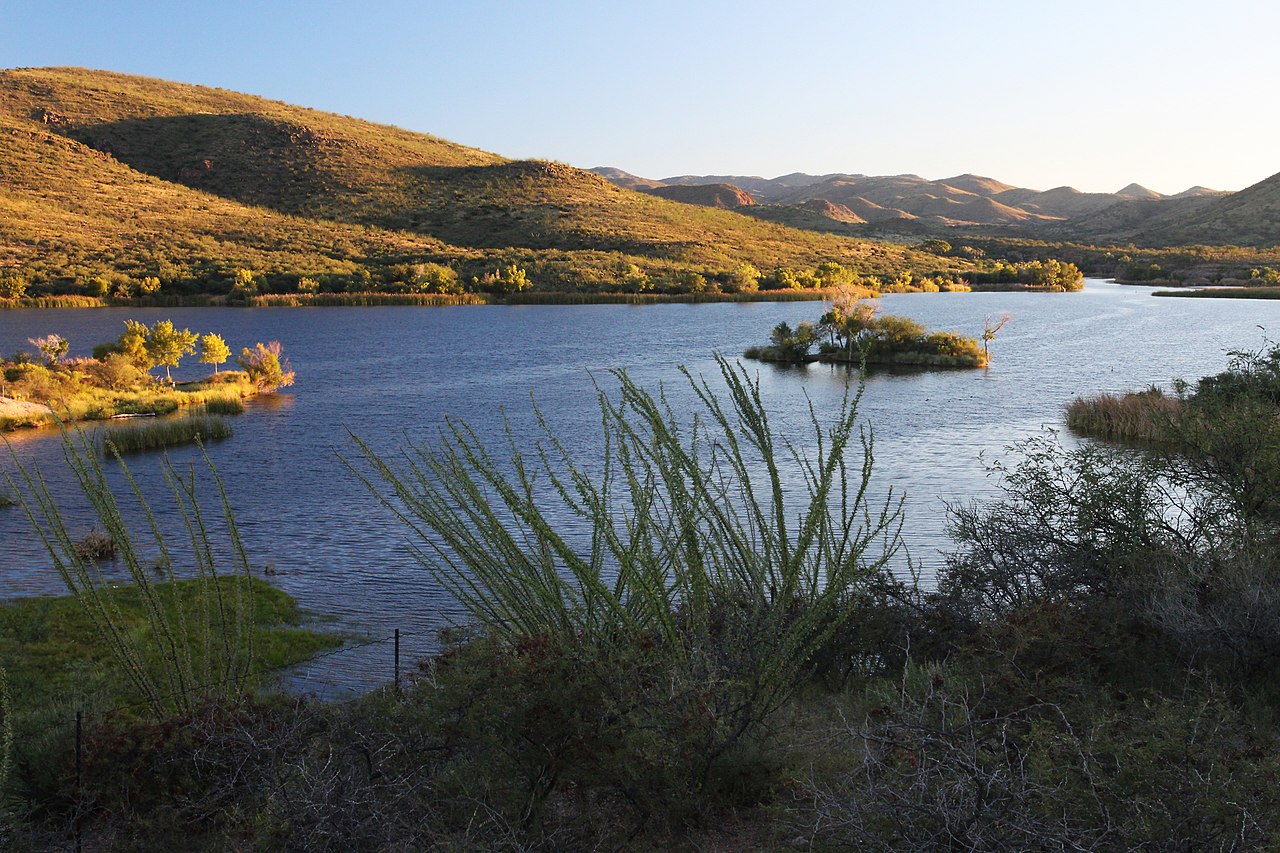 Patagonia Lake Manmade Hidden Reservoir in Arizona