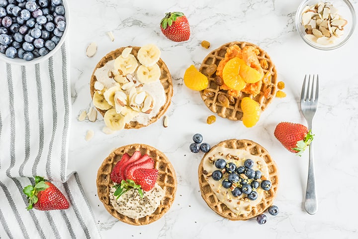 Healthy Waffle Toppings Charisse Yu