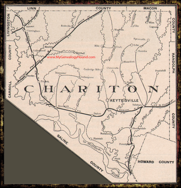 Chariton County Historical Society Preserving the history and